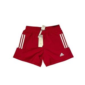 Adidas Kids Red Athletic Shorts